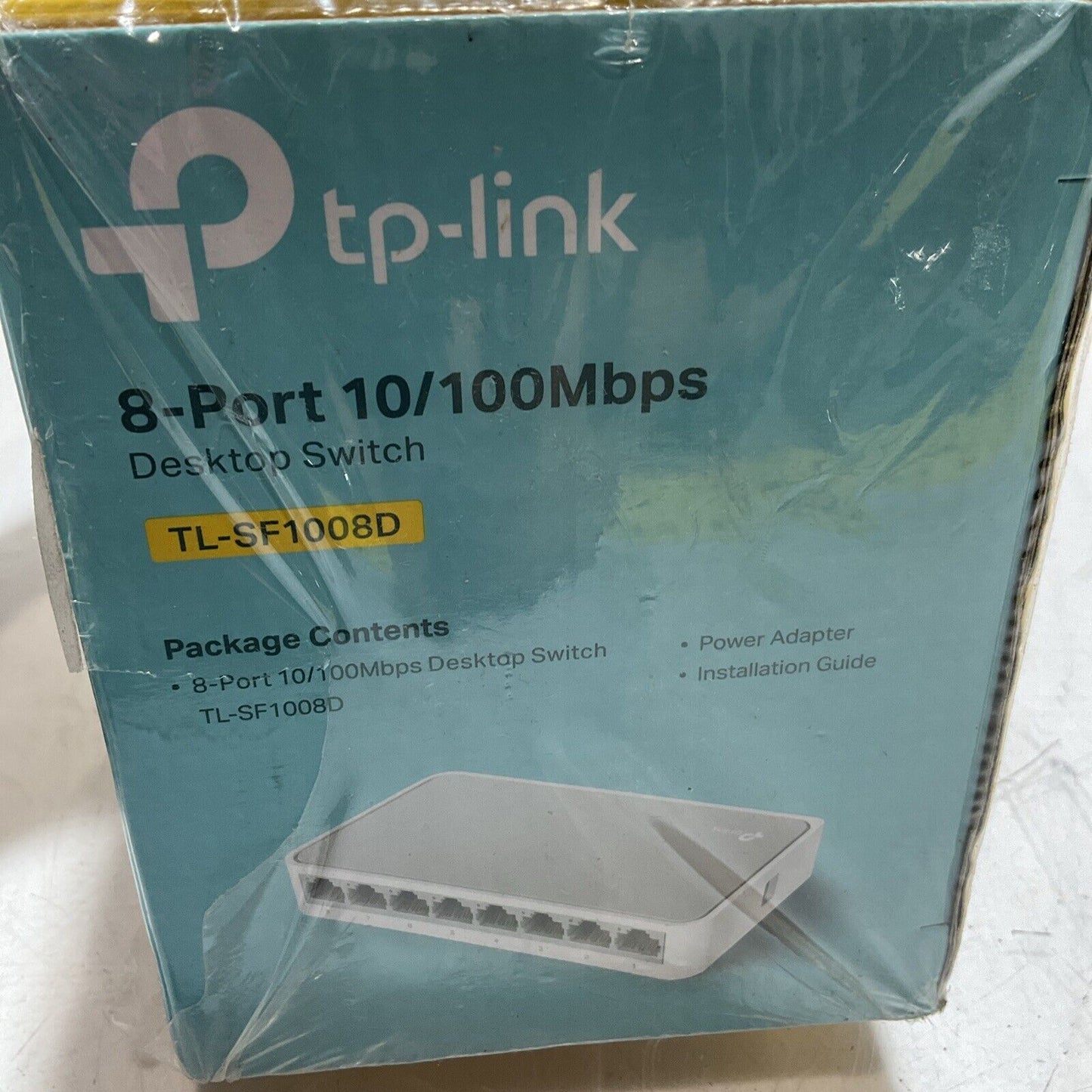 PTP-LINK  TL-SF1008D 8-PORT  10/100MBSPS DESKTOP SWITCH  U3S