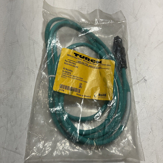 TURCK  RSCDRJ45440-2M  ID U-04393 SENSOR  CORDSET  U3S