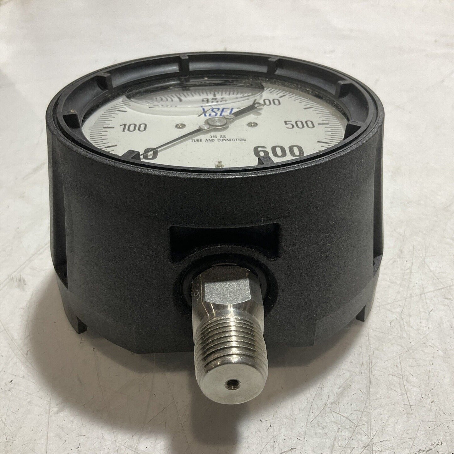 WIKA 9834065 233.344.5 PRESSURE GAUGE ACCESSORIES 1/2 NPT LOWER MOUNT 600PSI U3S