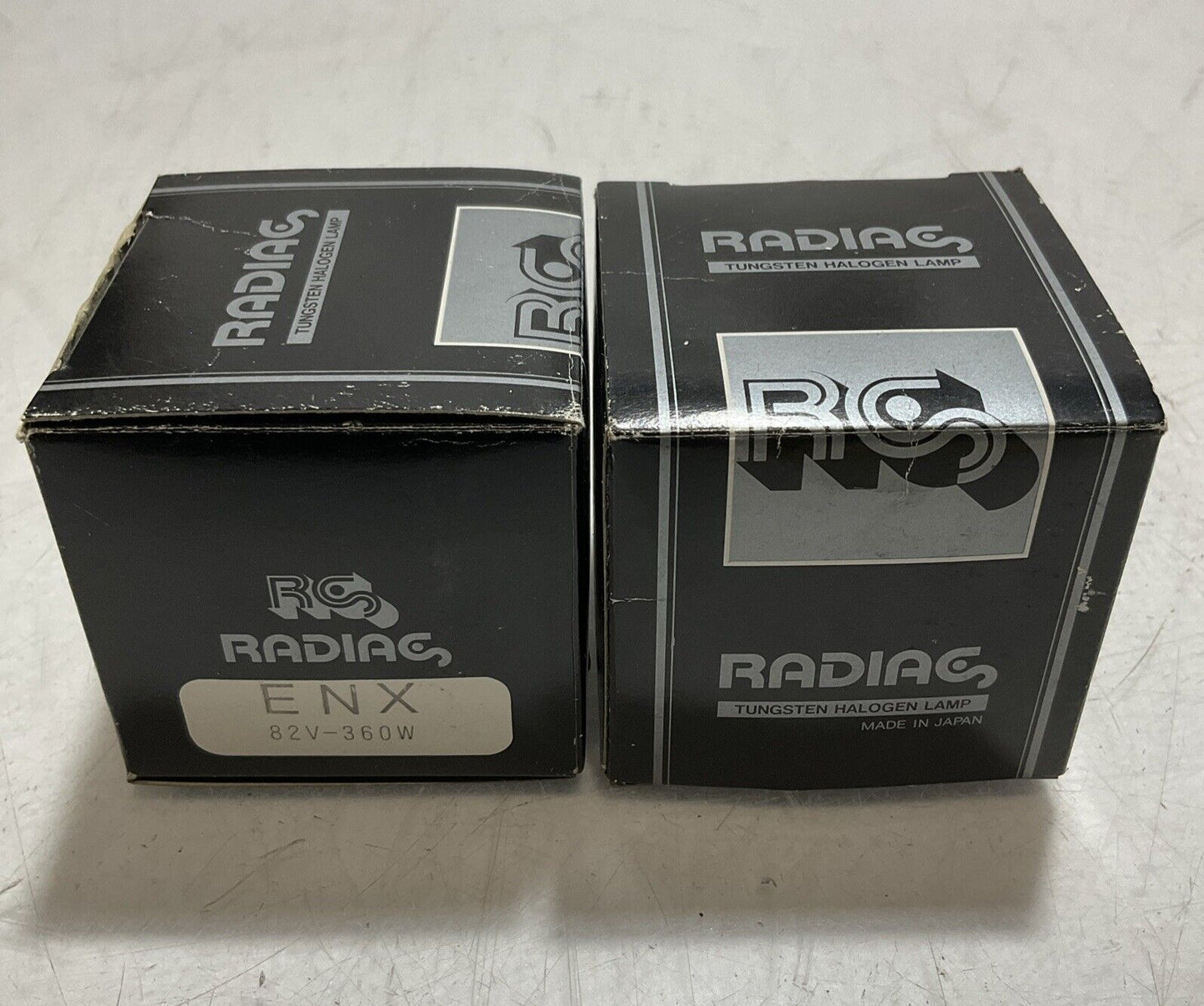 RADIAS   ENX82V-360W  TUNGSTEN HALOGEN  LAMP  LOT OF 2  U3S