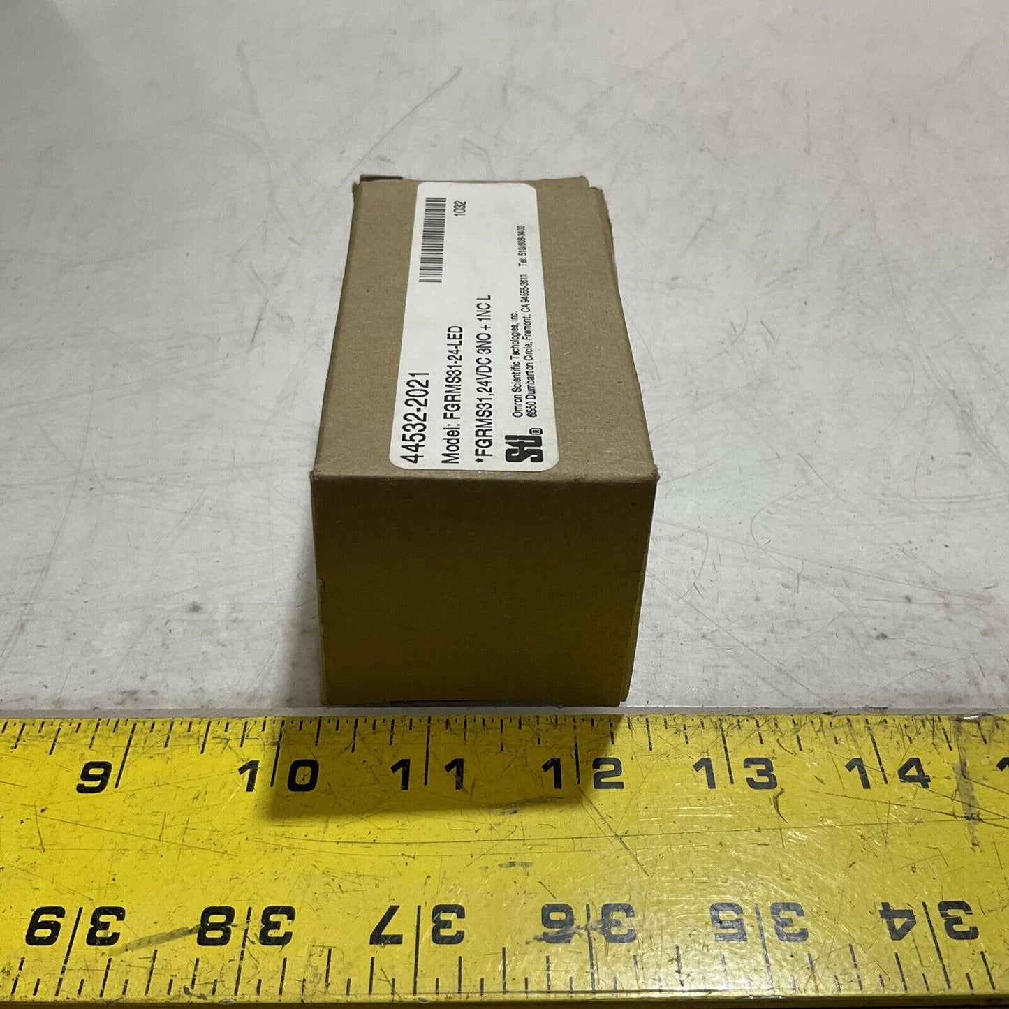 OMRON  FGRMS31-24-LED  RELAY ASSEMBLY 44532-2021  U3S