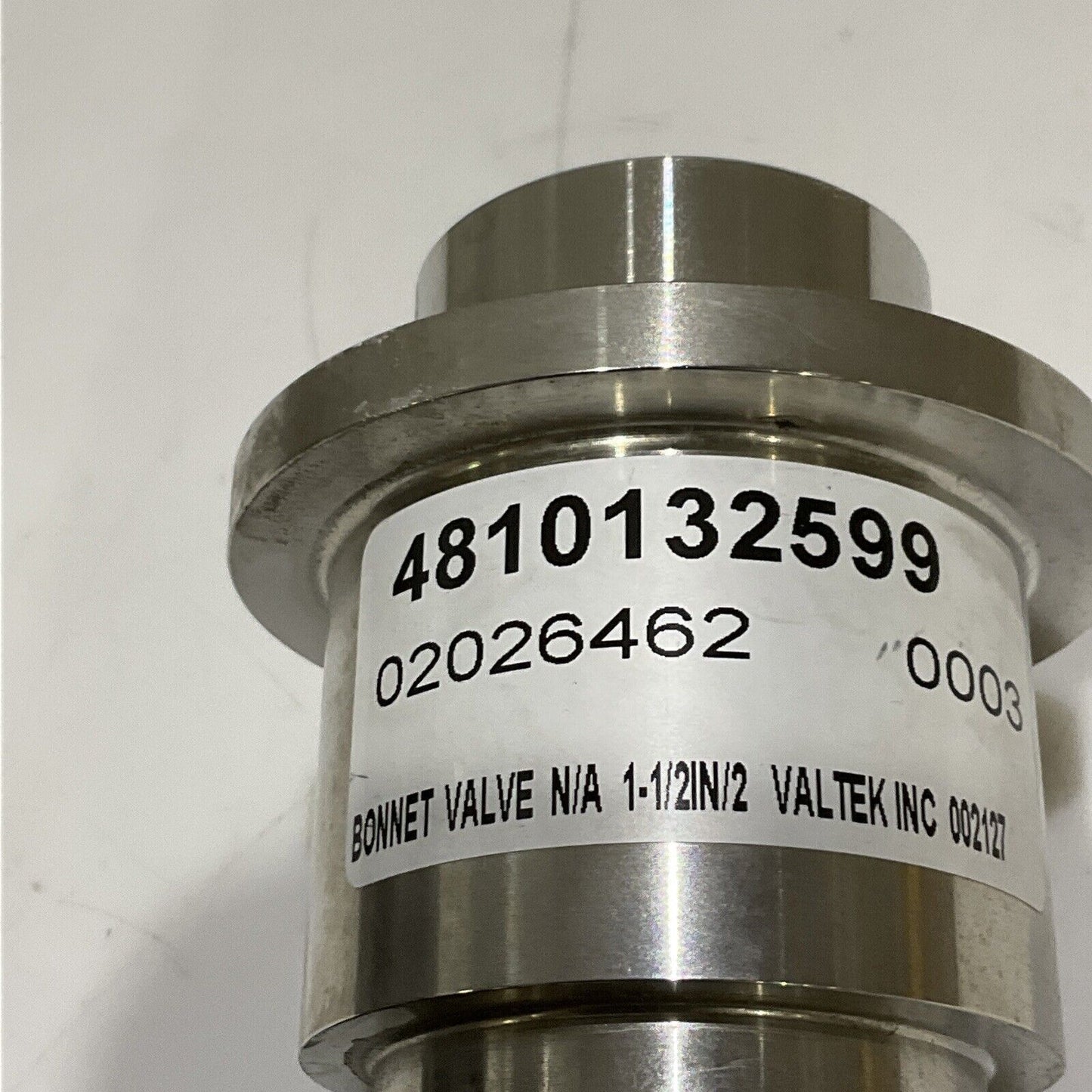 VALTEK 002127-150-000 VALVE BONNET 1 1/2”X 2” CL150/600 316 SS 4.19 L 373