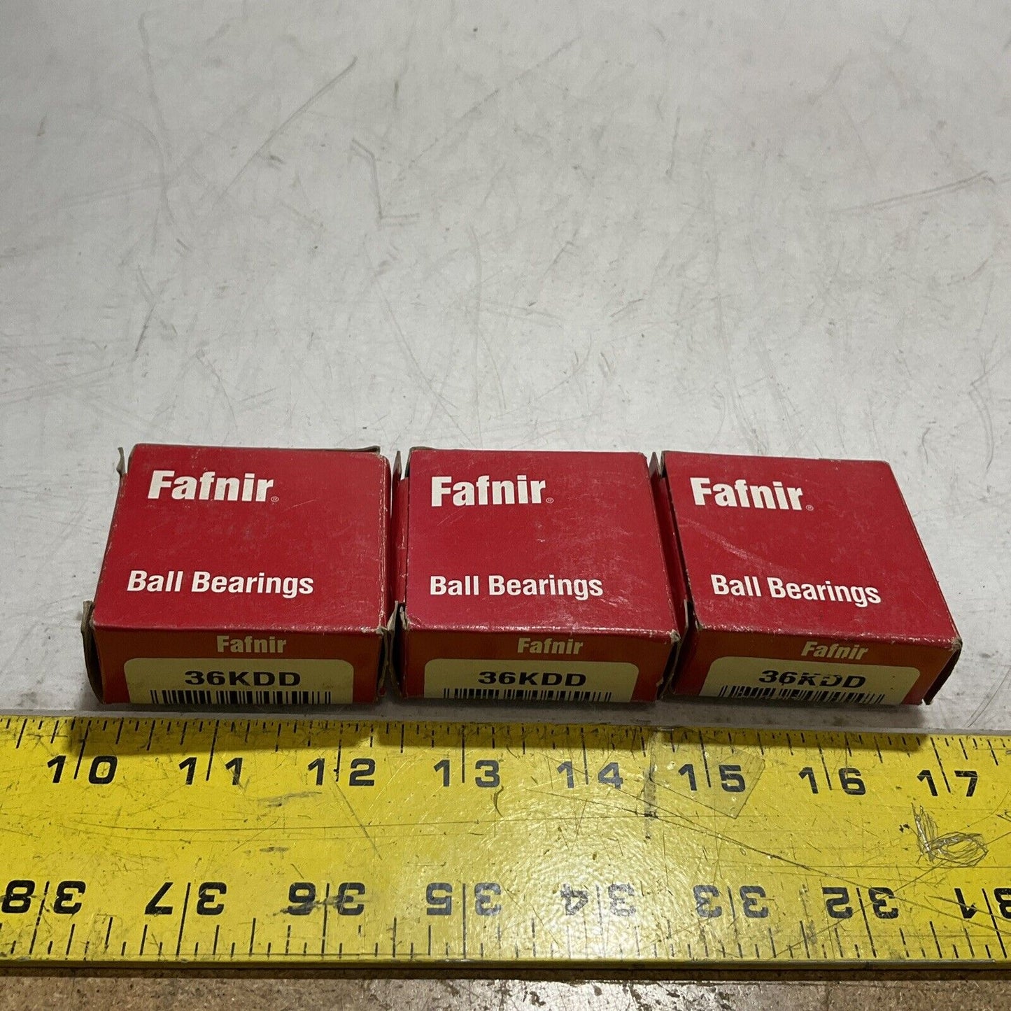 IR TORRINGTON 36KDD FAFNIR BALL DEEP GROOVE BEARINGS LOT OF 3  222