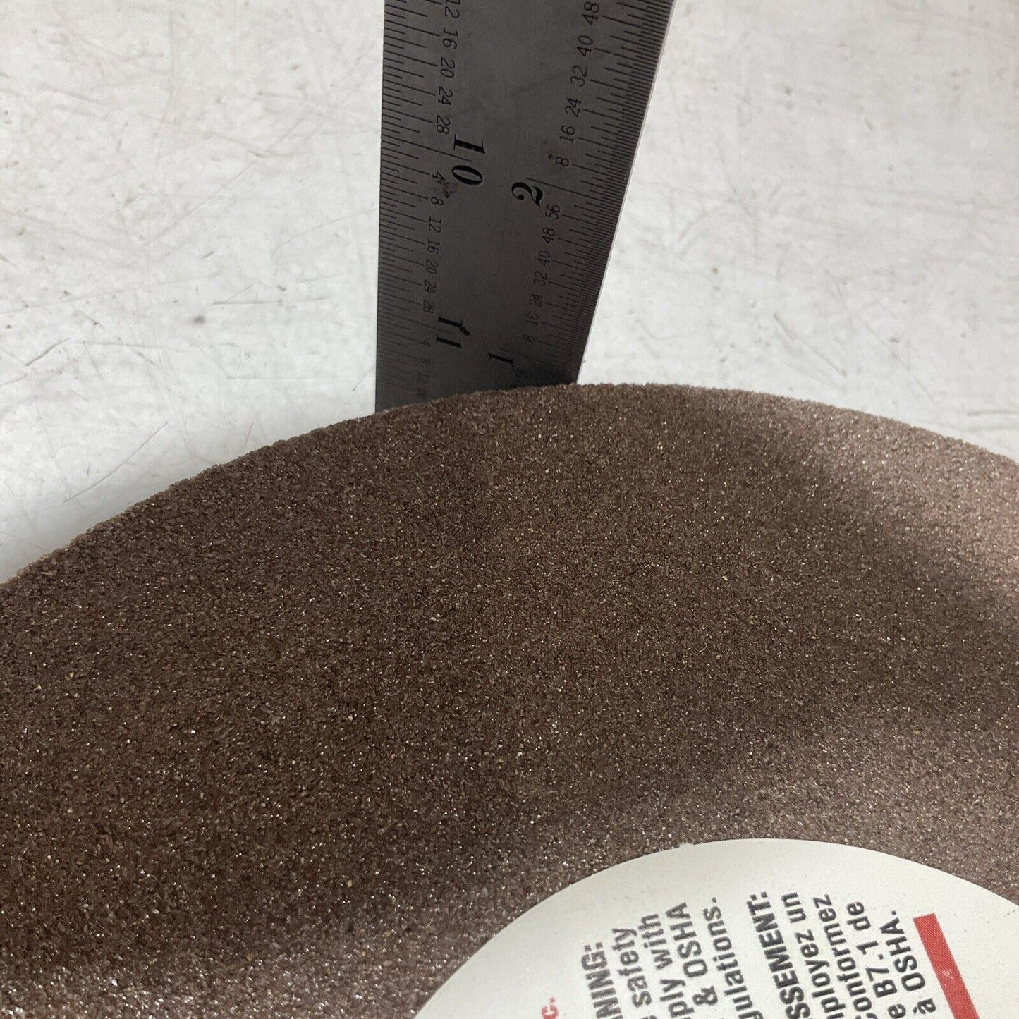 SAIT  28024 TYPE 1 VITRIFIED  ABRASIVE BENCH GRINDING WHEEL 8X1X1 A60 METAL  373