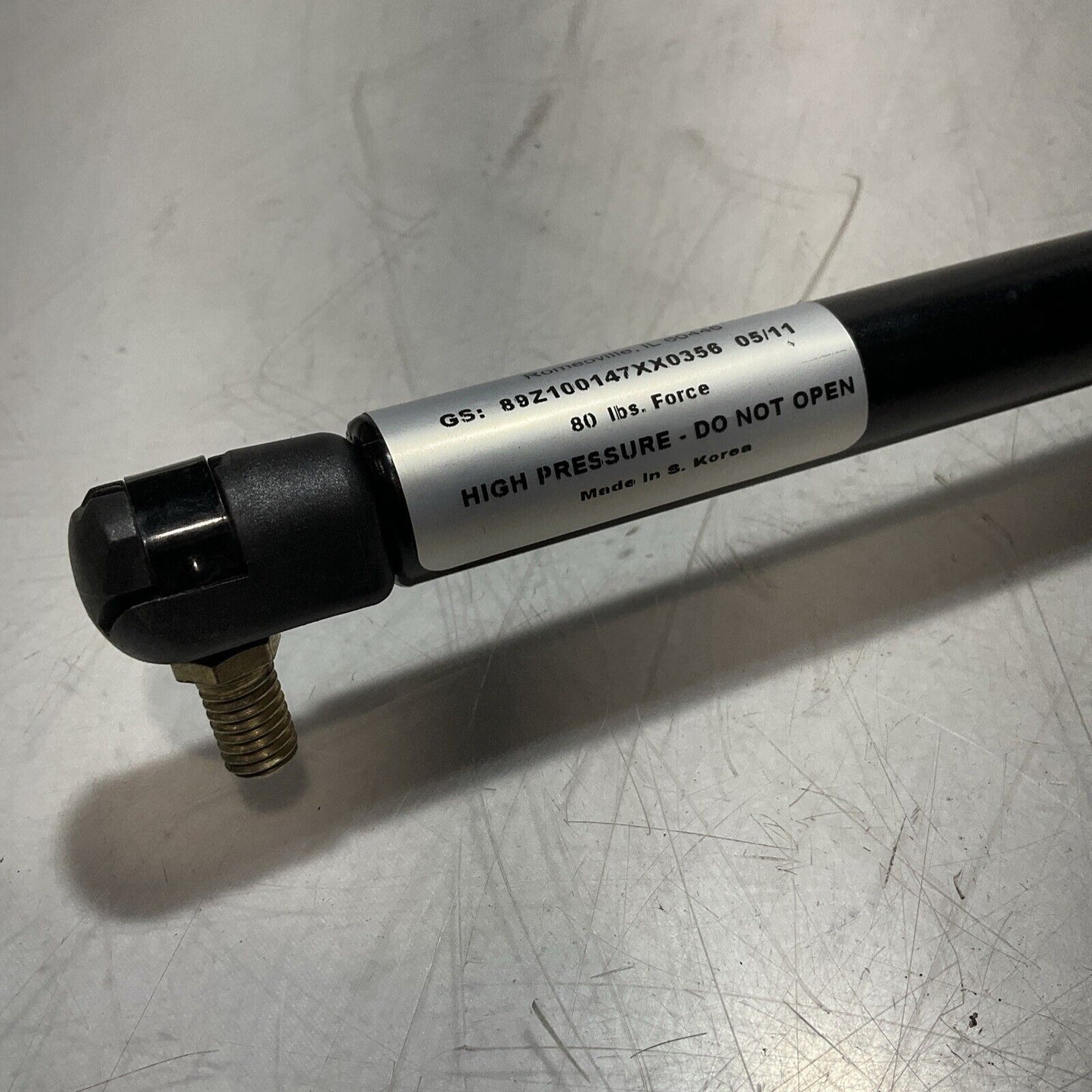 IGS  VOLUMELINE 89Z100147XX0356  150K753H24  SPRING, GAS,A=203 B=508 ,267N  U3S