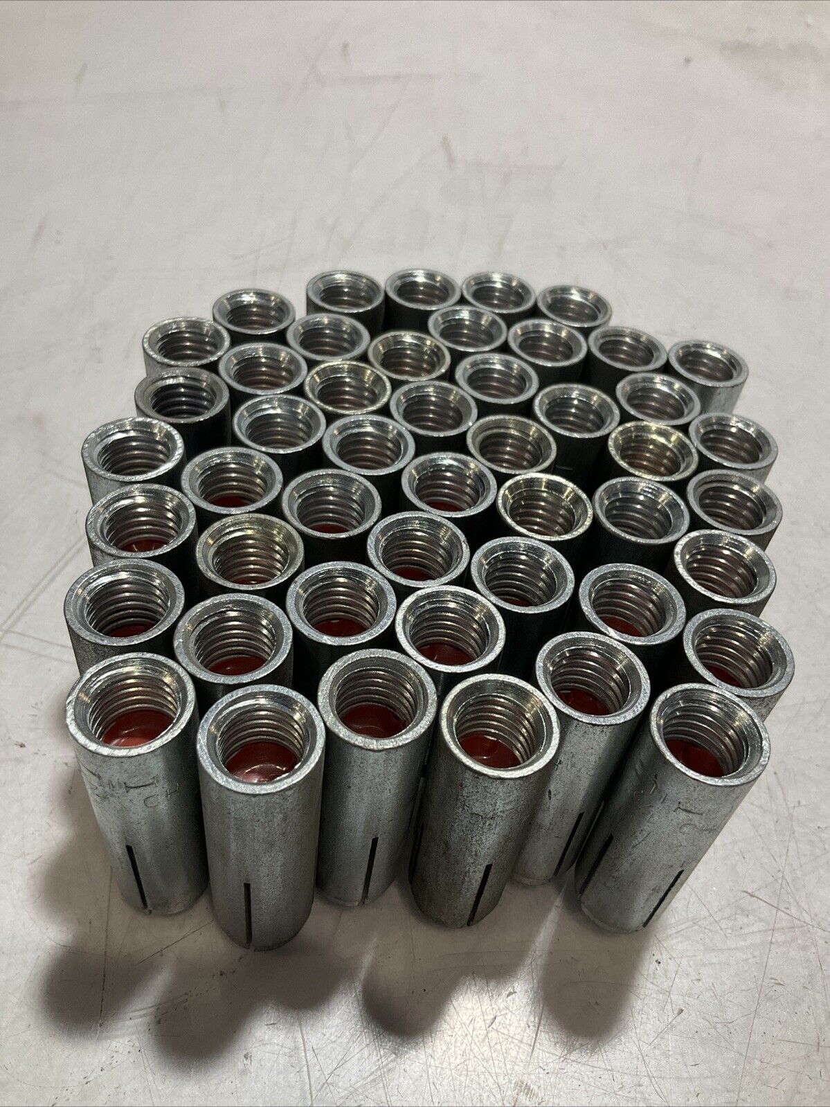 HILTI DD80 DD100 DD130 HDL DROP IN ANCHOR MECHANICAL  SIZE 1/2” LOT OF  48 U3S