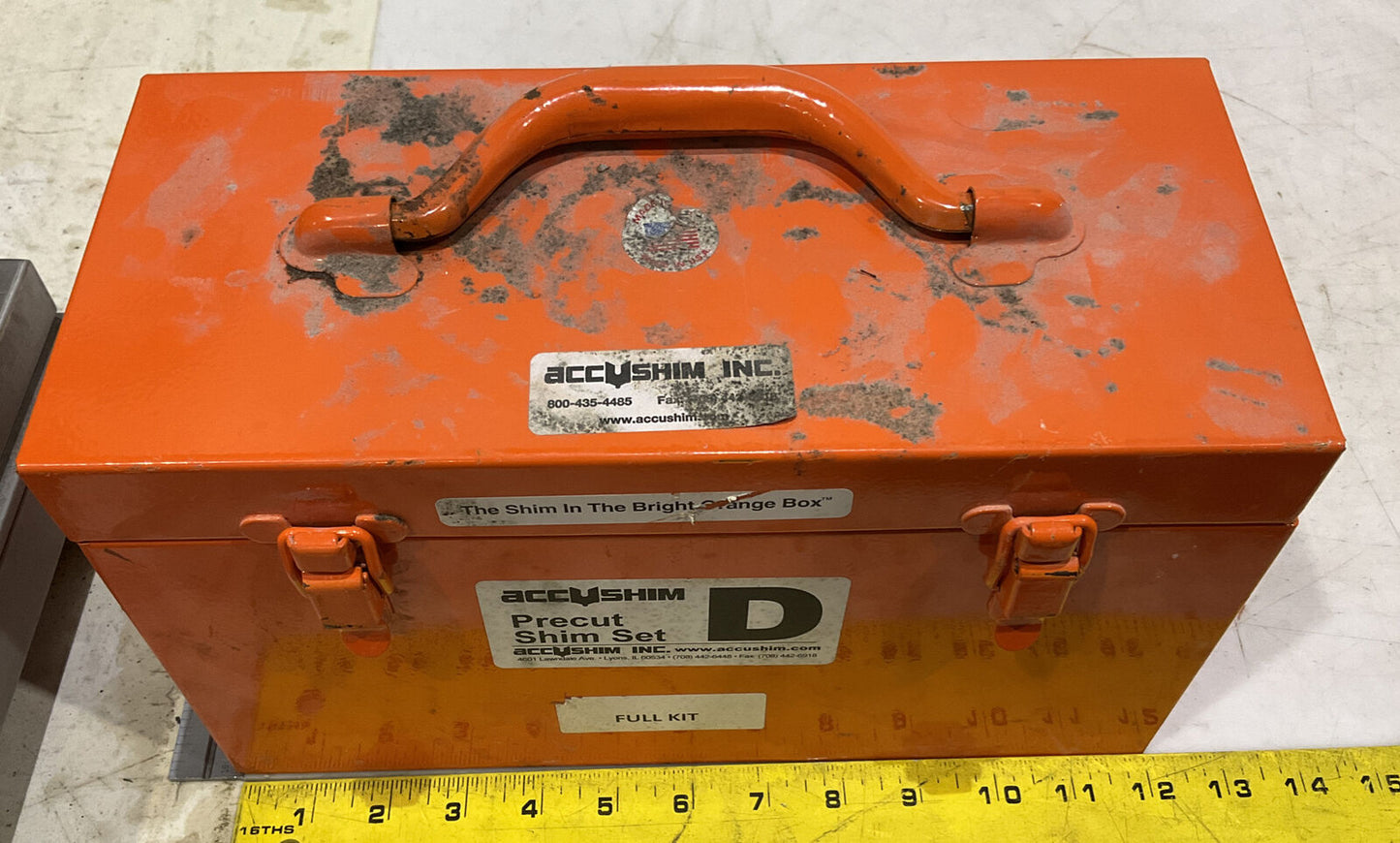 ACCUSHIM PRECUT SHIM SET D 881