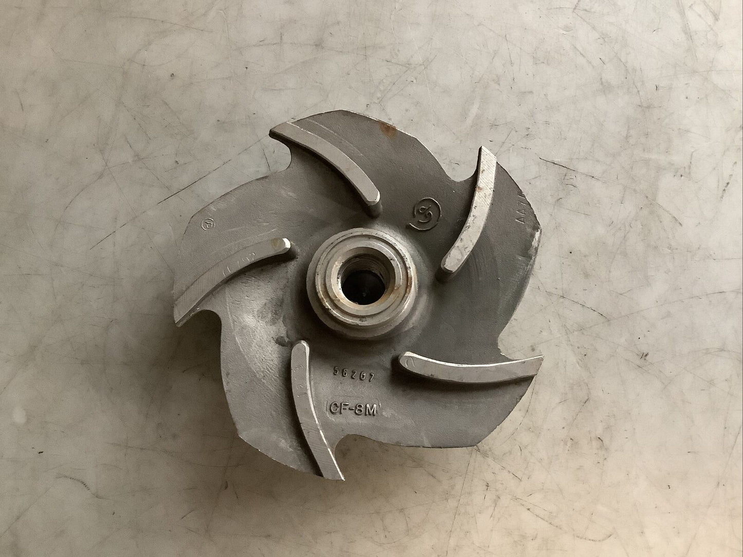 GOULDS PUMPS 56207 CF-8M IMPELLER 5-VANE 5-1/2IN DIA 678