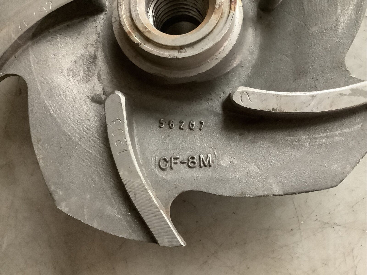 GOULDS PUMPS 56207 CF-8M IMPELLER 5-VANE 5-1/2IN DIA 678