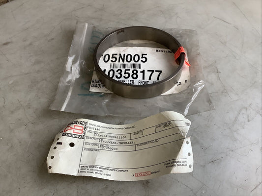 DAVID BROWN UNION PUMPS 806A0141800A11100 IMPELLER WEAR RING 678