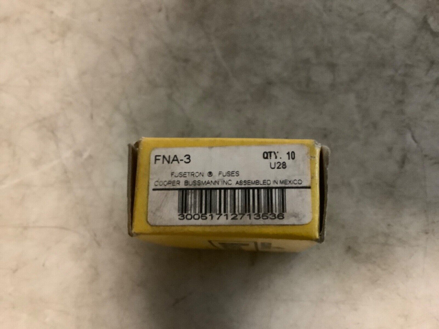 BUSSMANN FNA-3 FUSE 222 - QTY 10