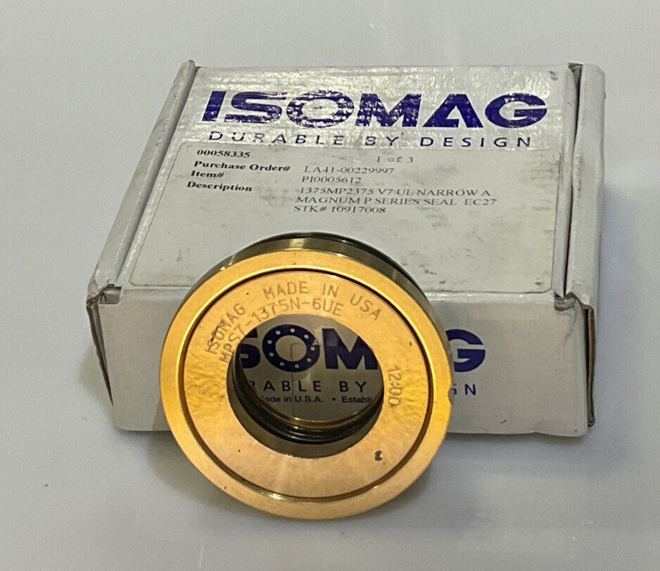ISOMAC PI0005612 1375MP2375 V7 UL NARROW A MAGNUM P SERIES SEAL EC27 678