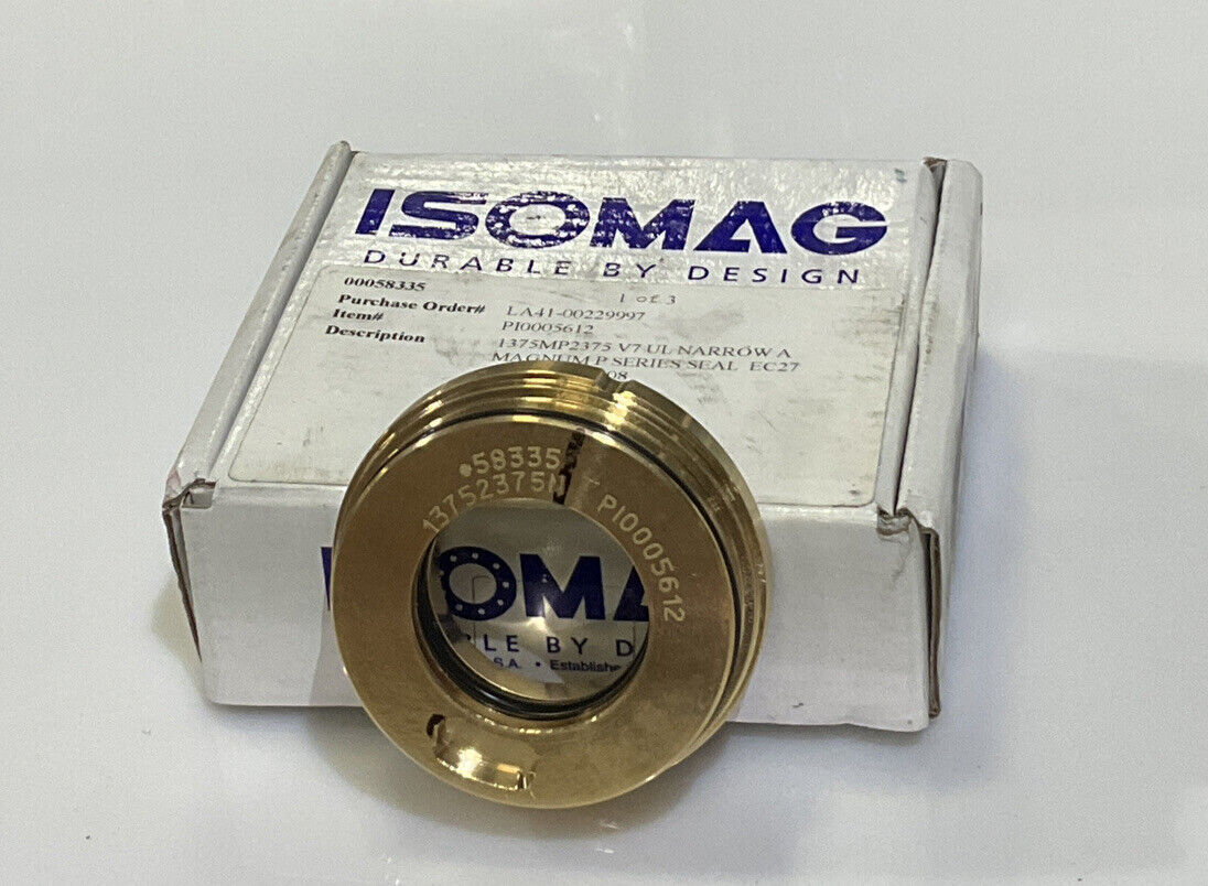 ISOMAC PI0005612 1375MP2375 V7 UL NARROW A MAGNUM P SERIES SEAL EC27 678