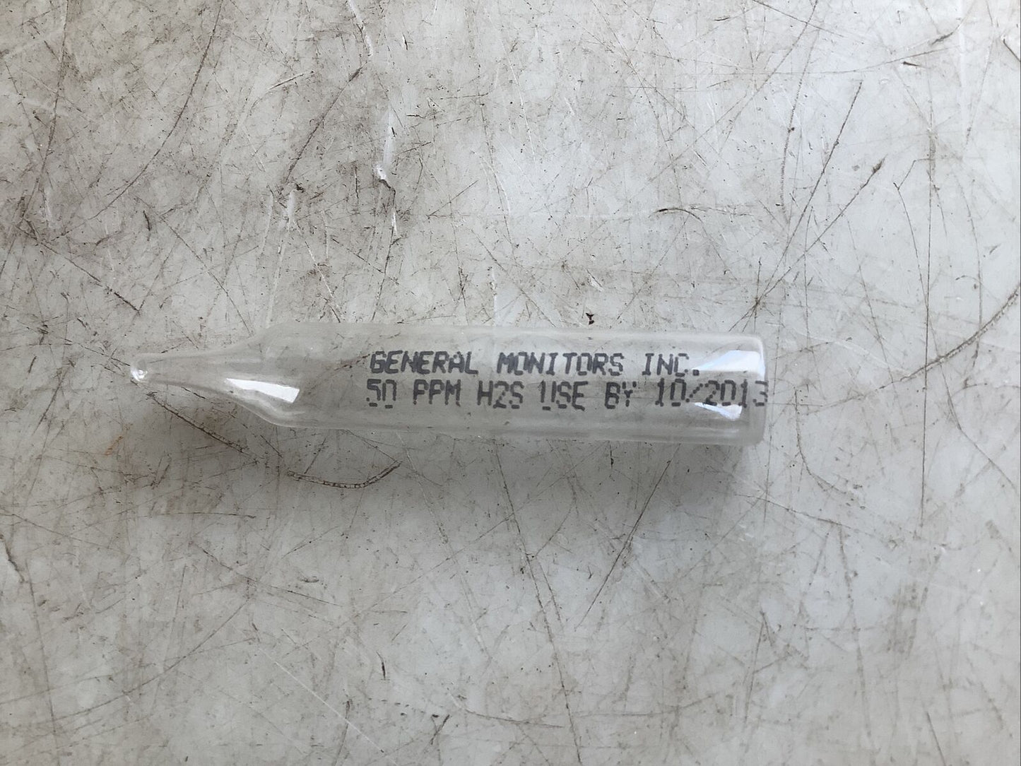 GENERAL MONITORS INC H2S CALIBRATION AMPOULES 50PM 678 - QTY 12