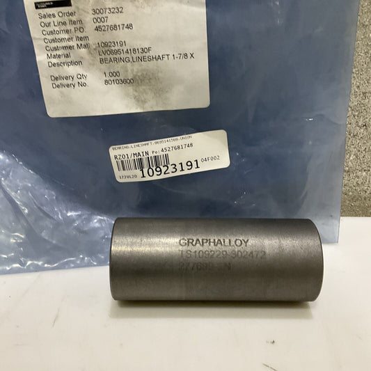 CELEROS TS109229-302472 277699-2N LINESHAFT BEARING 1 7/8 IN GRAPHALLOY 678