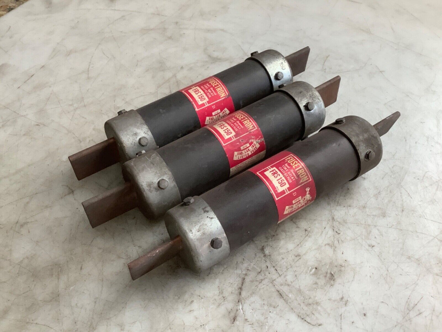 BUSSMANN FRS150 FUSE 600V 444 - LOT OF 3