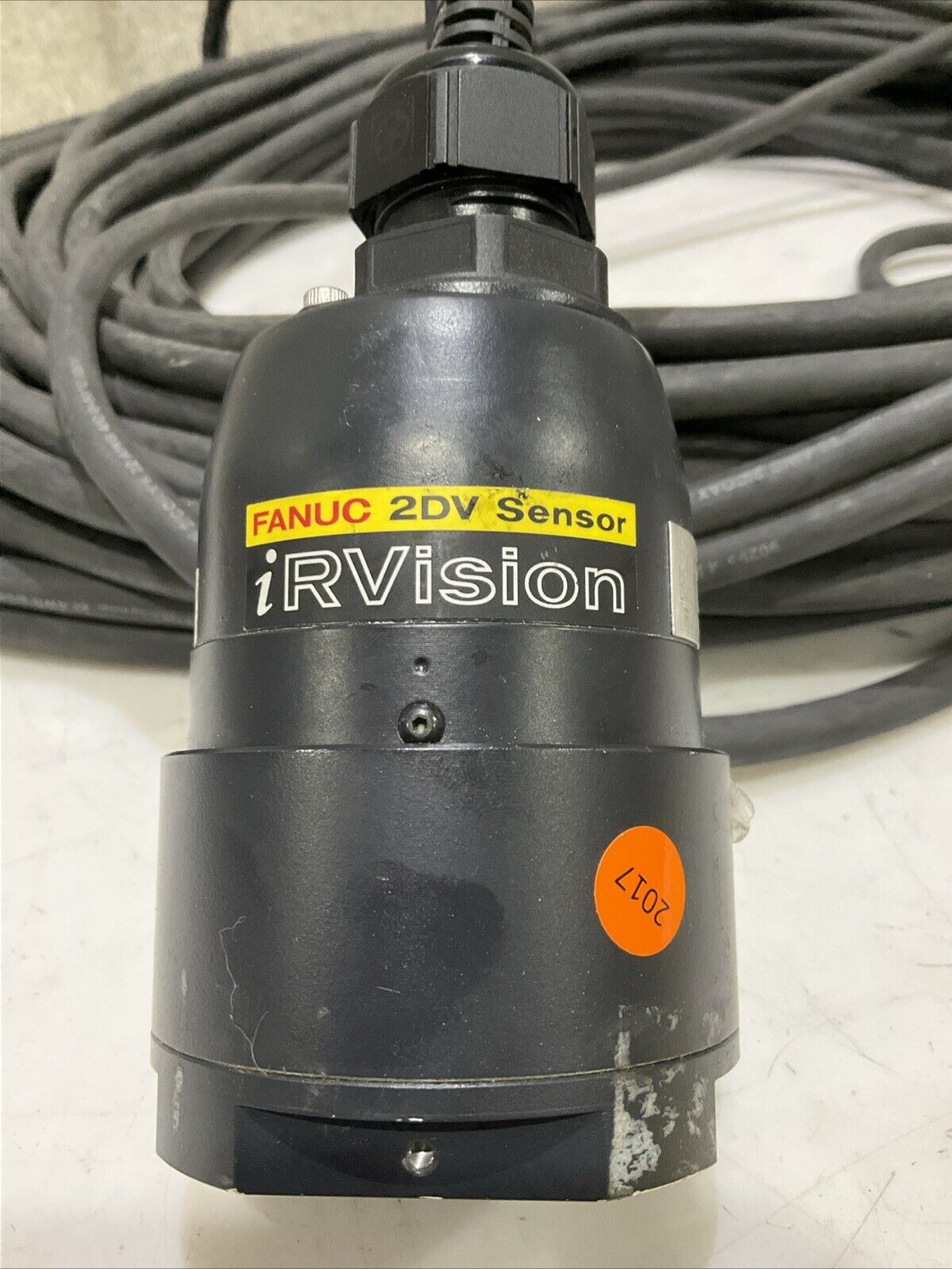 FANUC IRVISION A05B-1408-B101 R10710310 2DV SENSOR 8MM .76KG W VISION CABLE P7P