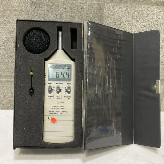 EXTECH 407736 SOUND LEVEL METER 006P 9V 001005901 P7P