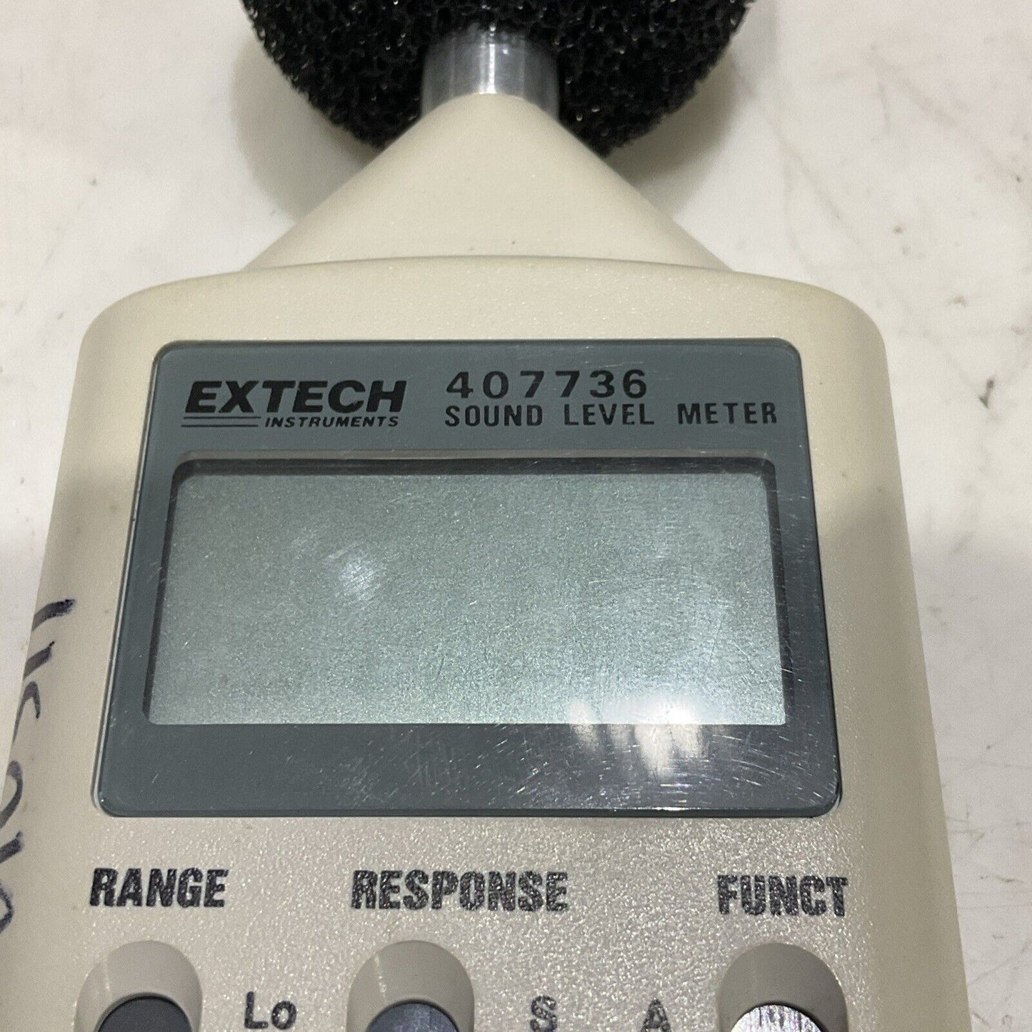 EXTECH 407736 SOUND LEVEL METER 006P 9V 001005901 P7P