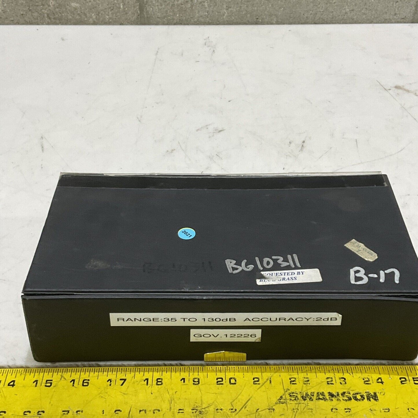 EXTECH 407736 SOUND LEVEL METER 006P 9V 001005901 P7P