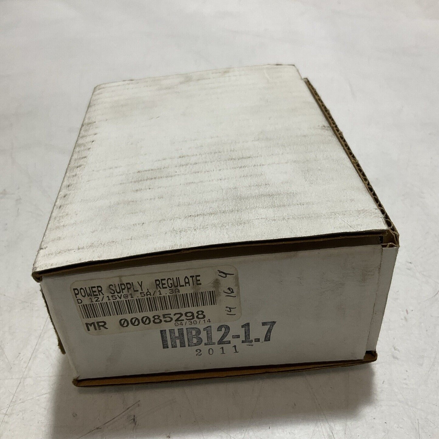 INTERNATIONAL POWER  IHB12-1.7  POWER SUPLy REGULATOR 12VDC AT  1.7AMPS U3S