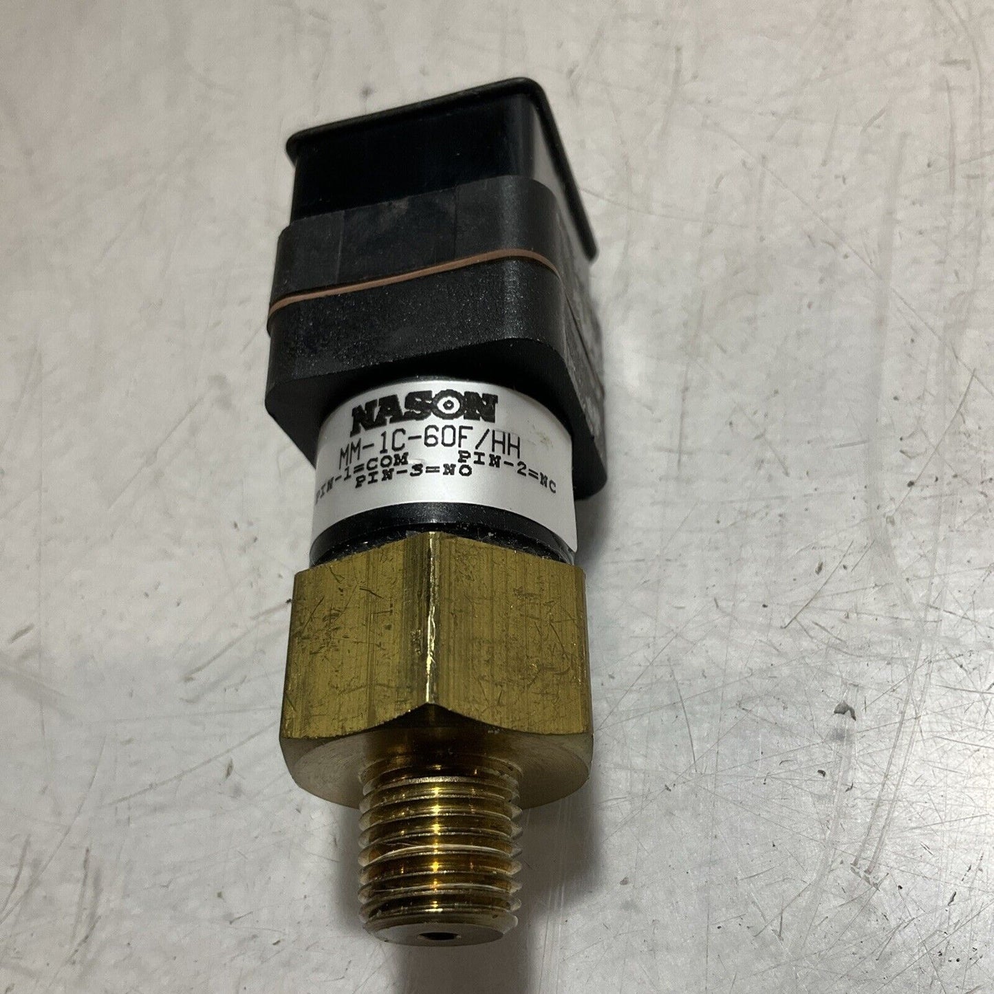 NASON MM-1C-60F/HH LOW PRESSURE SWITCH LOT OF 2 U3S