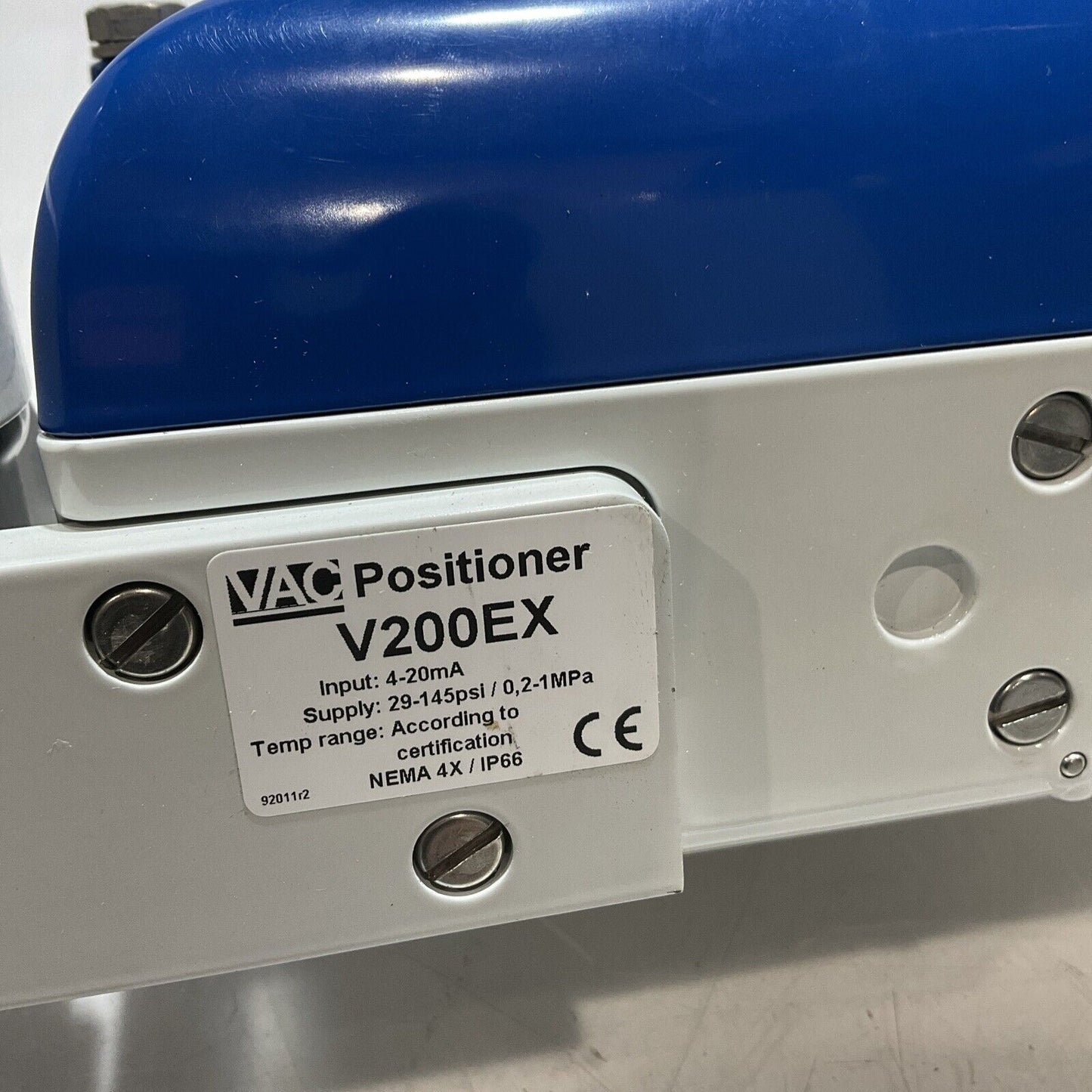 ABB  V200EX  POSITIONER  VALVE ACCESSORIES & CONTROLS  40VDC 3-15  PSI  U3S