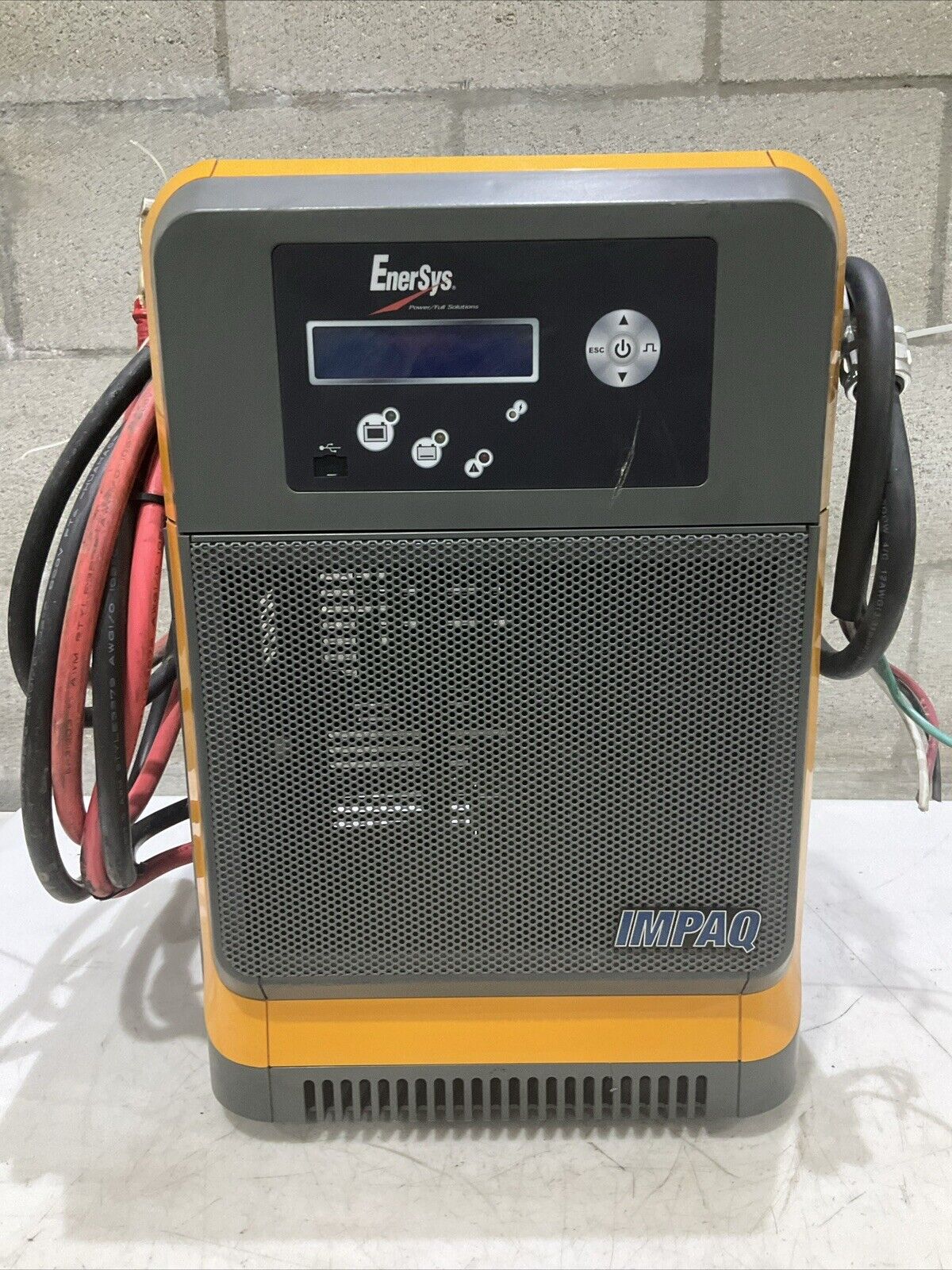 ENERSYS EI3-HL-4Y ENFORCER IMPAQ FORKLIFT L-A BATTERY CHARGER 3PH 480V 50/60 HZ