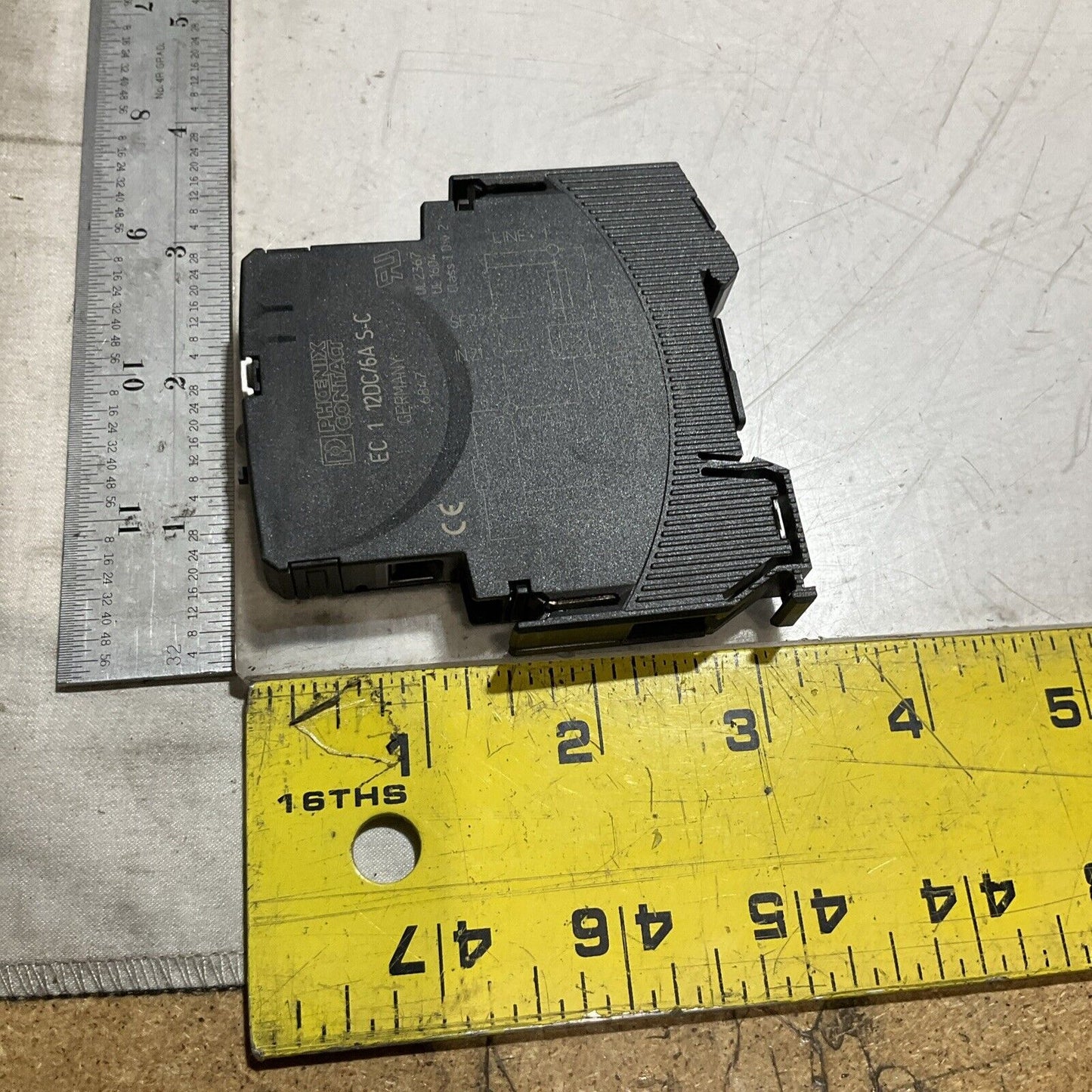 PHOENIX CONTACT 3000758 EC 1 12DC/6A S-C ELECTRIC CIRCUIT PROTECTOR LOT OF 5 G7T