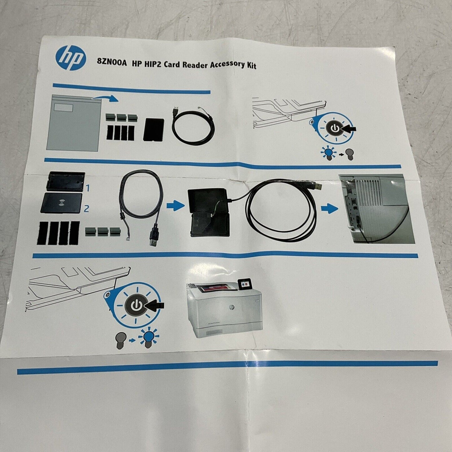 HP 8ZN00A  HIP-HIP2 CARD READER ACCESSORY KIT  PROXIMITY  U3S