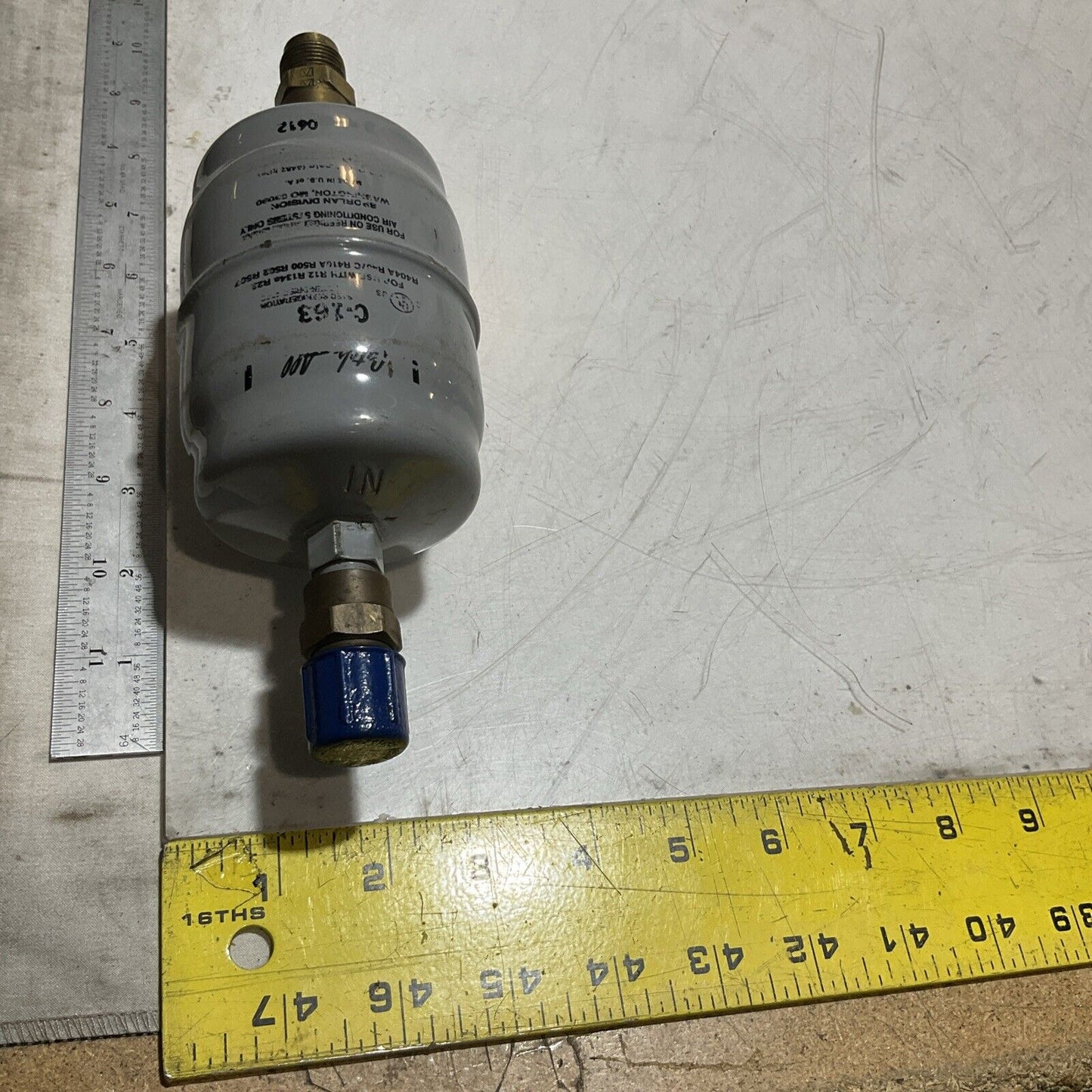 SPORLAN C-163 3/8  ODF CATCH ALL FILTER  DRIER U3S