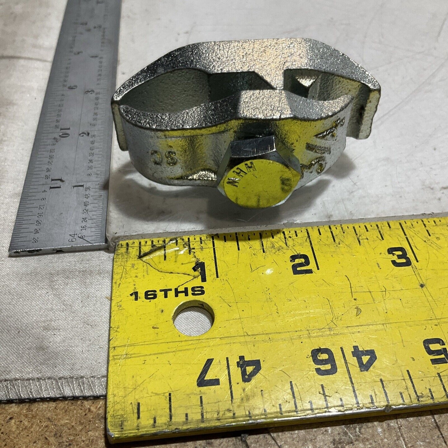 THOMAS&BETTS STEEL CITY PC 3/4 GALVANIZED MALLEABLE IRON CLAMP QTY 50 CLAMPS 222