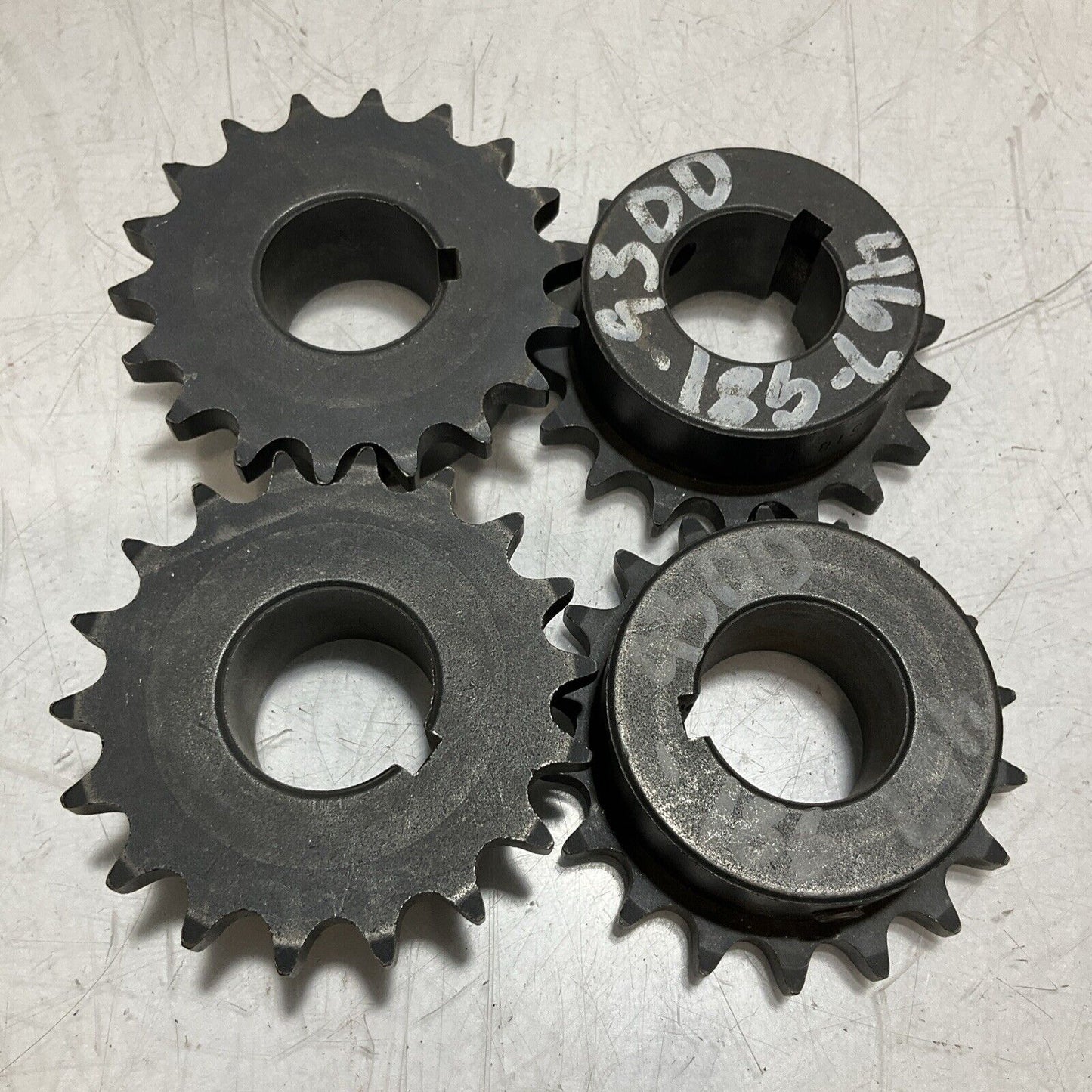 MARTIN  40BS18  1 3/16 SPROCKET ROLLER CHAIN LOT OF 4 U3S