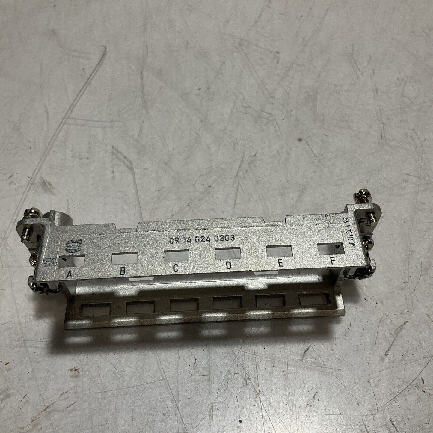 HARTING  09140240303  HAN 24 MOD-RAHMAN  F.GEH.OT  LOT OF 2  222