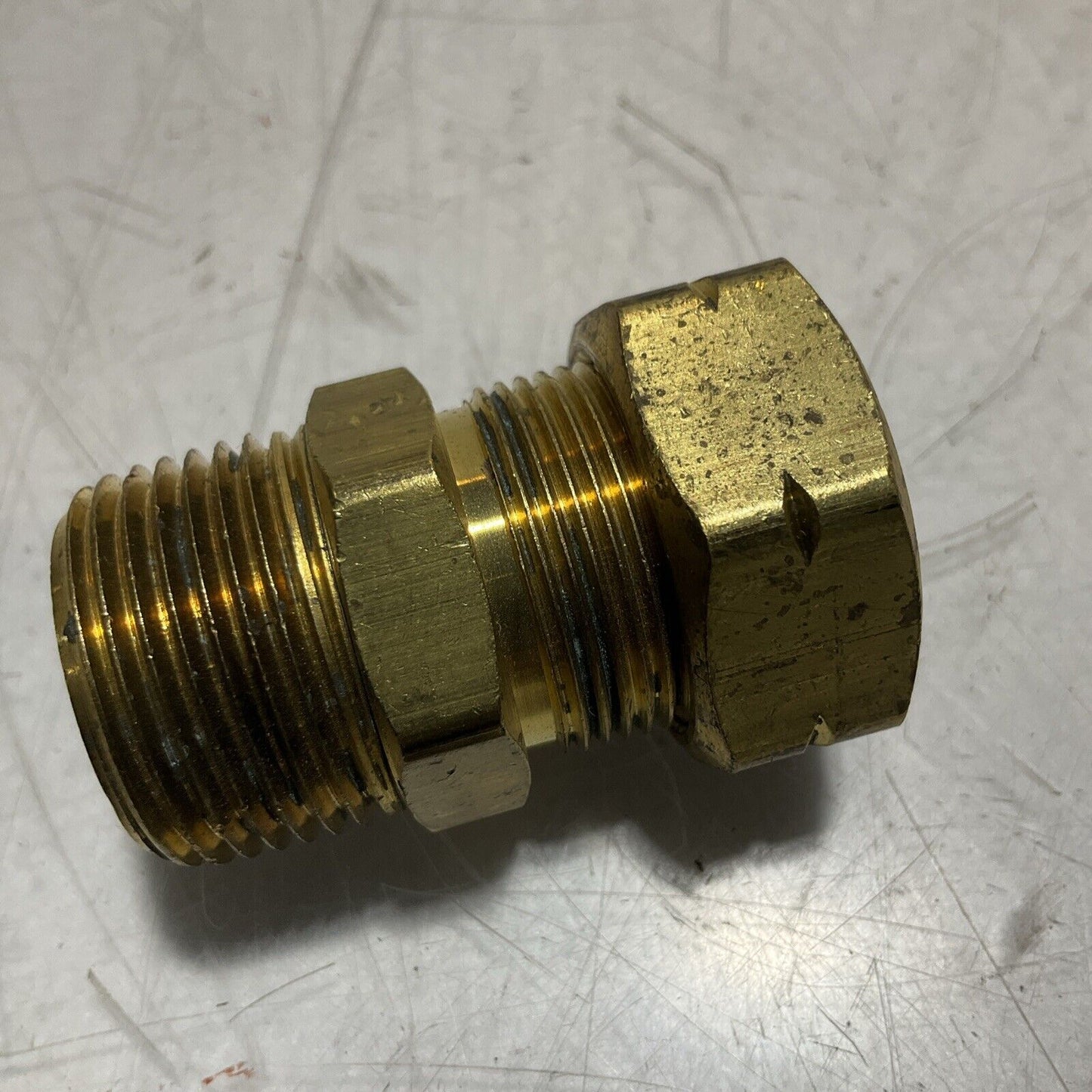 ONE-HYDRAULICS BC-SA-2404-12-12 MALE NPT STRAIGHT OHI ADAPTER  815281 QTY3  U3S