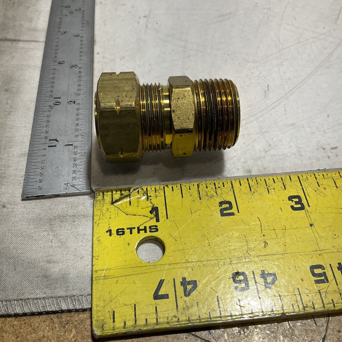 ONE-HYDRAULICS BC-SA-2404-12-12 MALE NPT STRAIGHT OHI ADAPTER  815281 QTY3  U3S