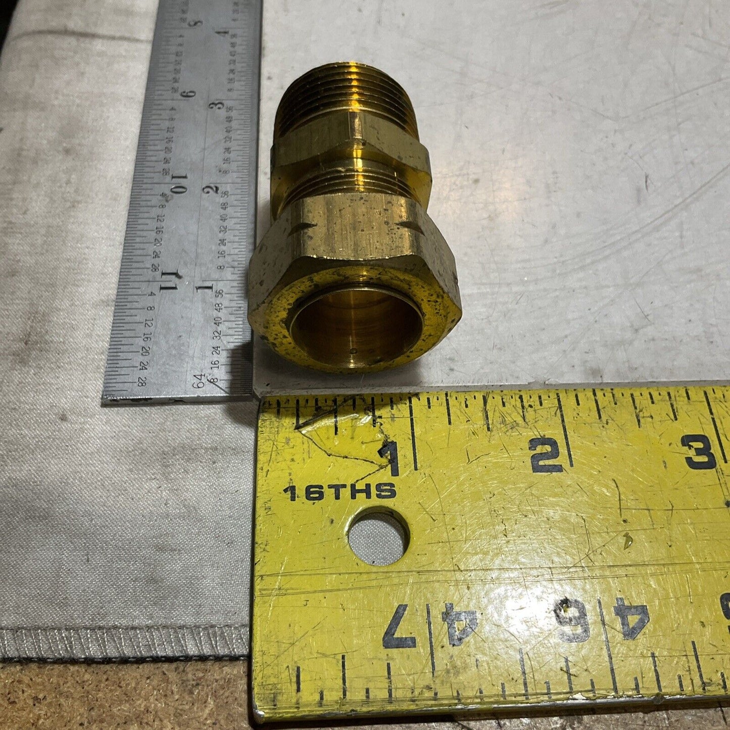 ONE-HYDRAULICS BC-SA-2404-12-12 MALE NPT STRAIGHT OHI ADAPTER  815281 QTY3  U3S