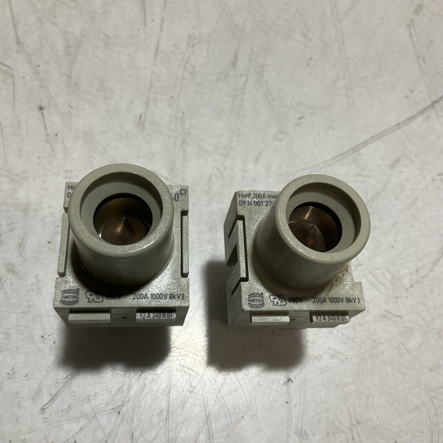 HARTING 09140012763  THERMOSTAT  ADJUSTABLE  140C 600V  LOT OF 2 U3S