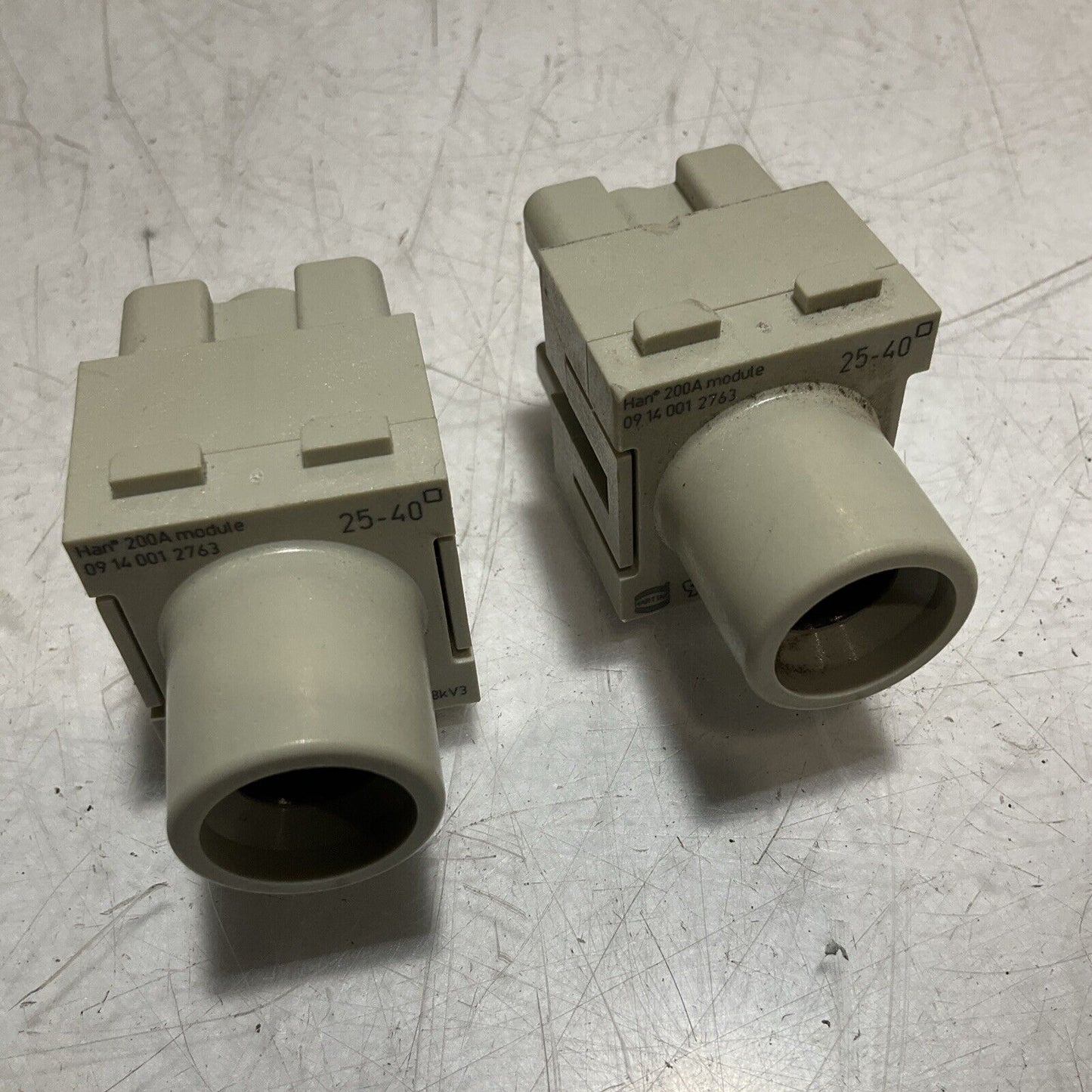 HARTING 09140012763  THERMOSTAT  ADJUSTABLE  140C 600V  LOT OF 2 U3S