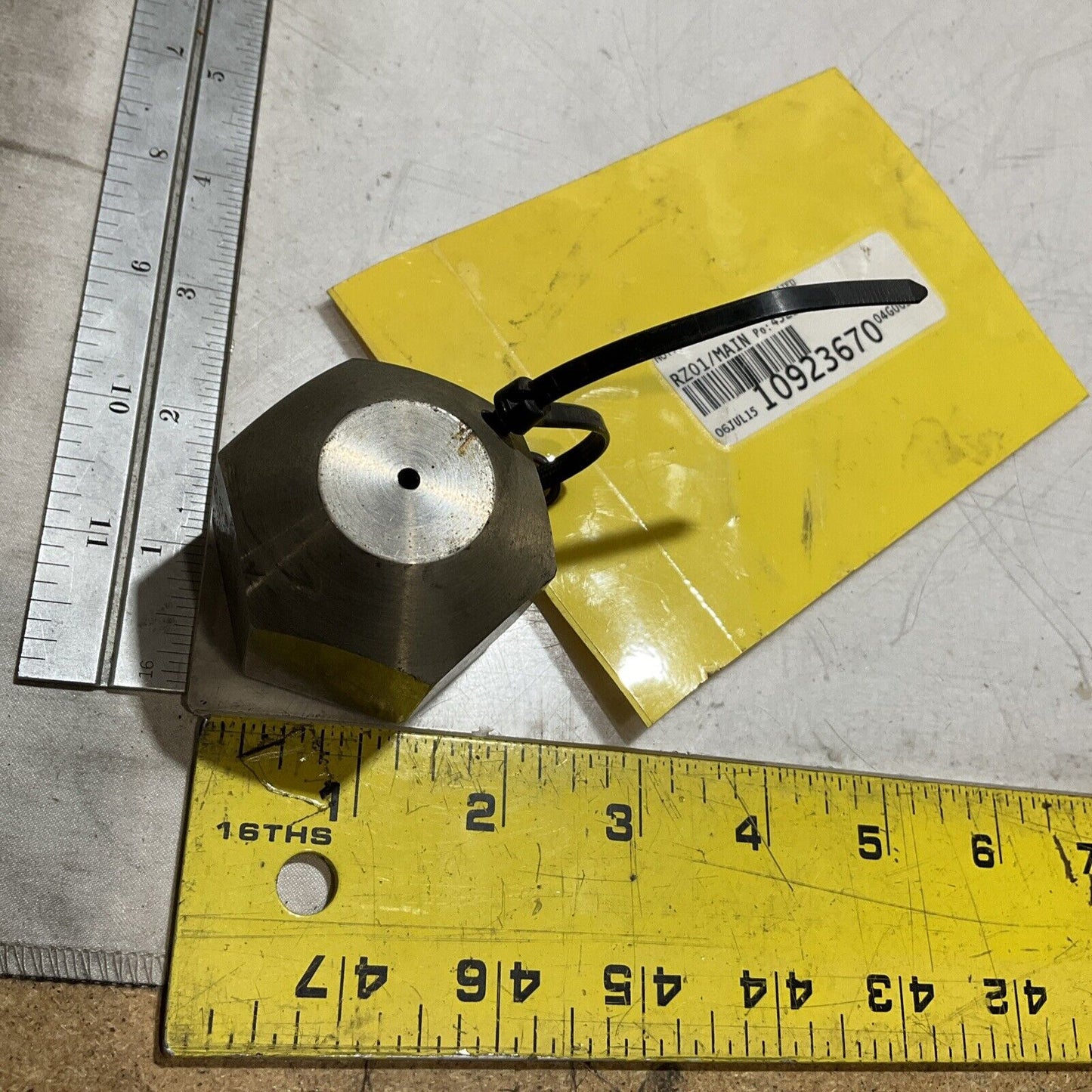 UNITED  MJ3A8343  IMPELLER  BRASS NUT MONEL  U3S