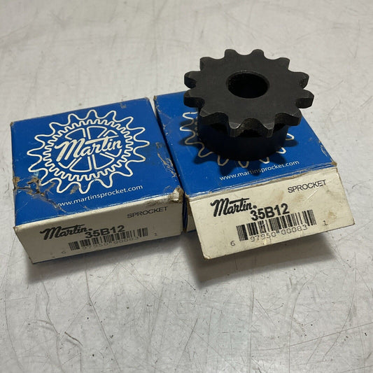 MARTIN 35B12 SINGLE PLAIN SPROCKET  LOT OF 2  678-U3S