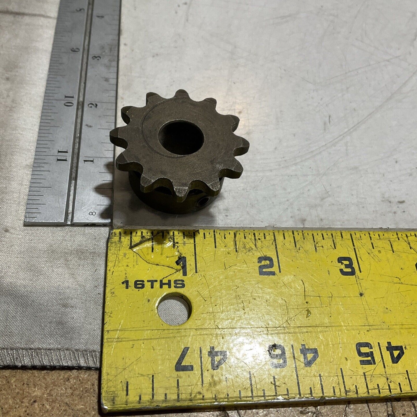 MARTIN 35B12  SIZE 1/2  SINGLE PLAIN ROLLER CHAIN SPROCKET LOT OF 3  678