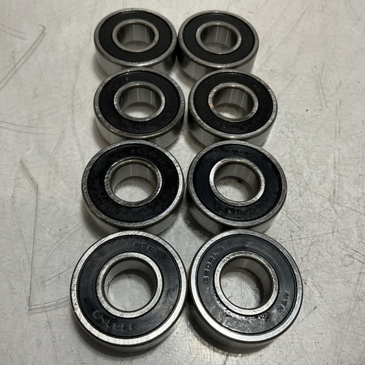 NTN  6202LB  RADIAL DEEP GROOVE BALL BEARING LOT OF 8 U3S