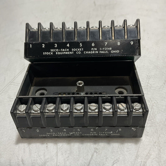 SECO-TACH  1-Y3148  STOCK EQUIPMENT - CHAGRIN FALLS LOT Of 2 U3S