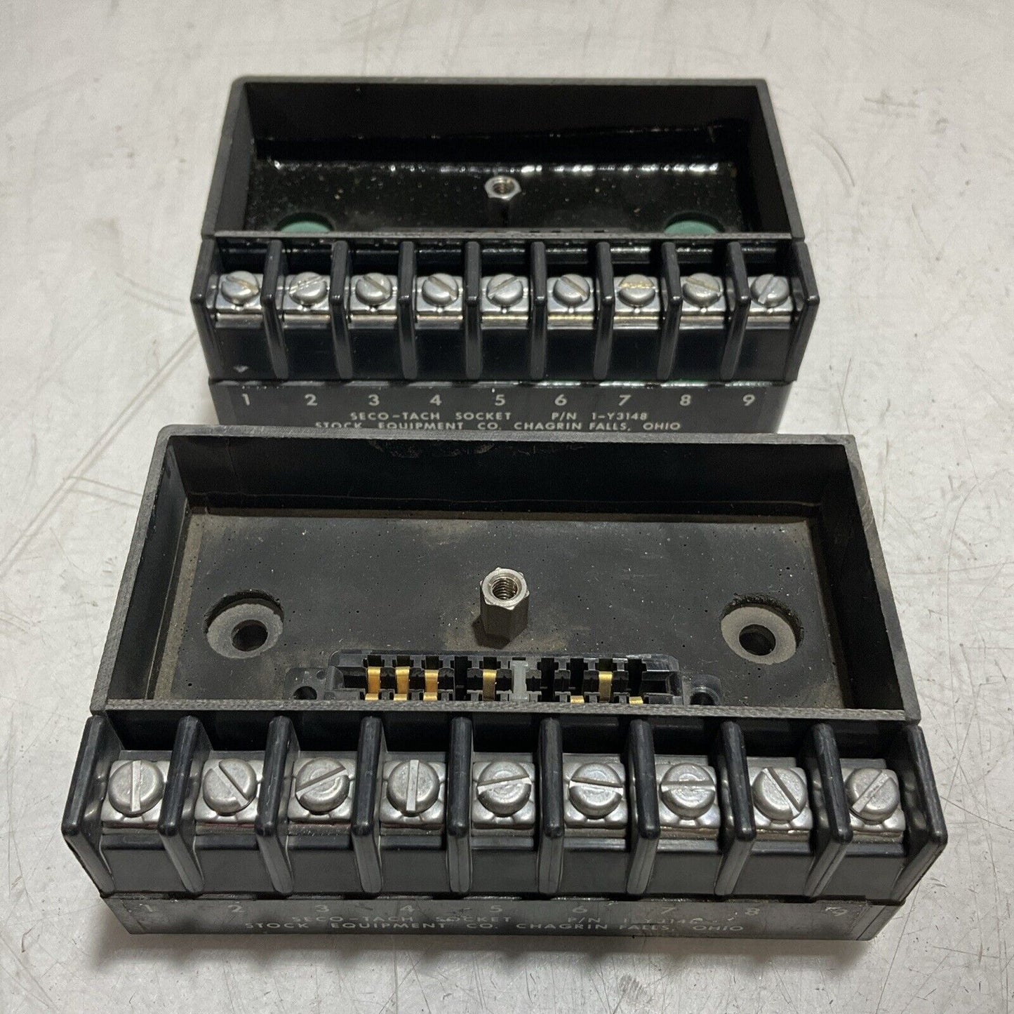 SECO-TACH  1-Y3148  STOCK EQUIPMENT - CHAGRIN FALLS LOT Of 2 U3S