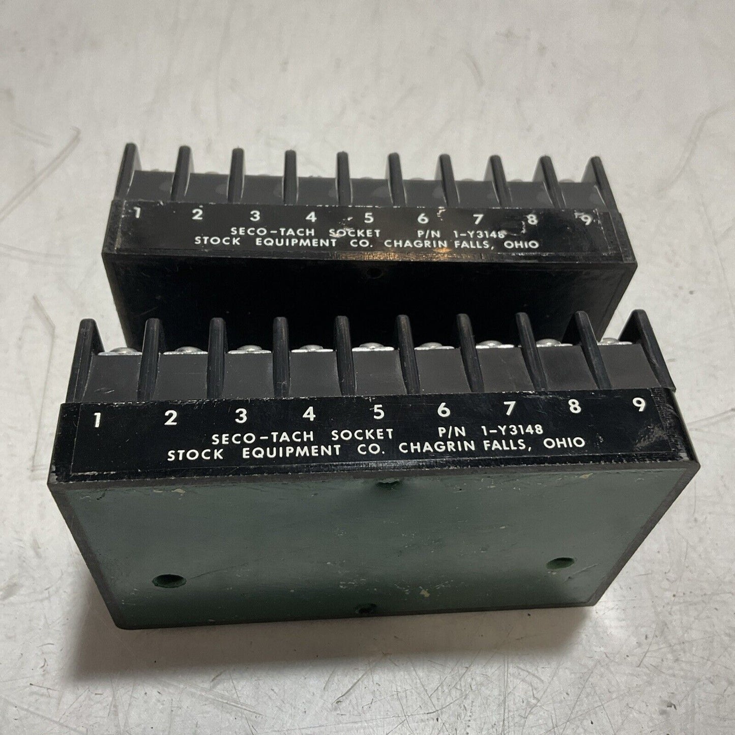 SECO-TACH  1-Y3148  STOCK EQUIPMENT - CHAGRIN FALLS LOT Of 2 U3S