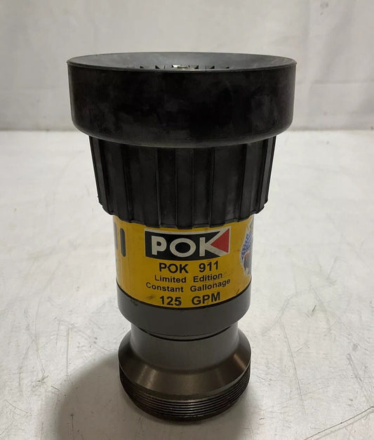 POK 911 FIRE NOZZLE LIMITED CONTACTS 125GPM EDITION GALLONAGE FLUSH VALVE U3S