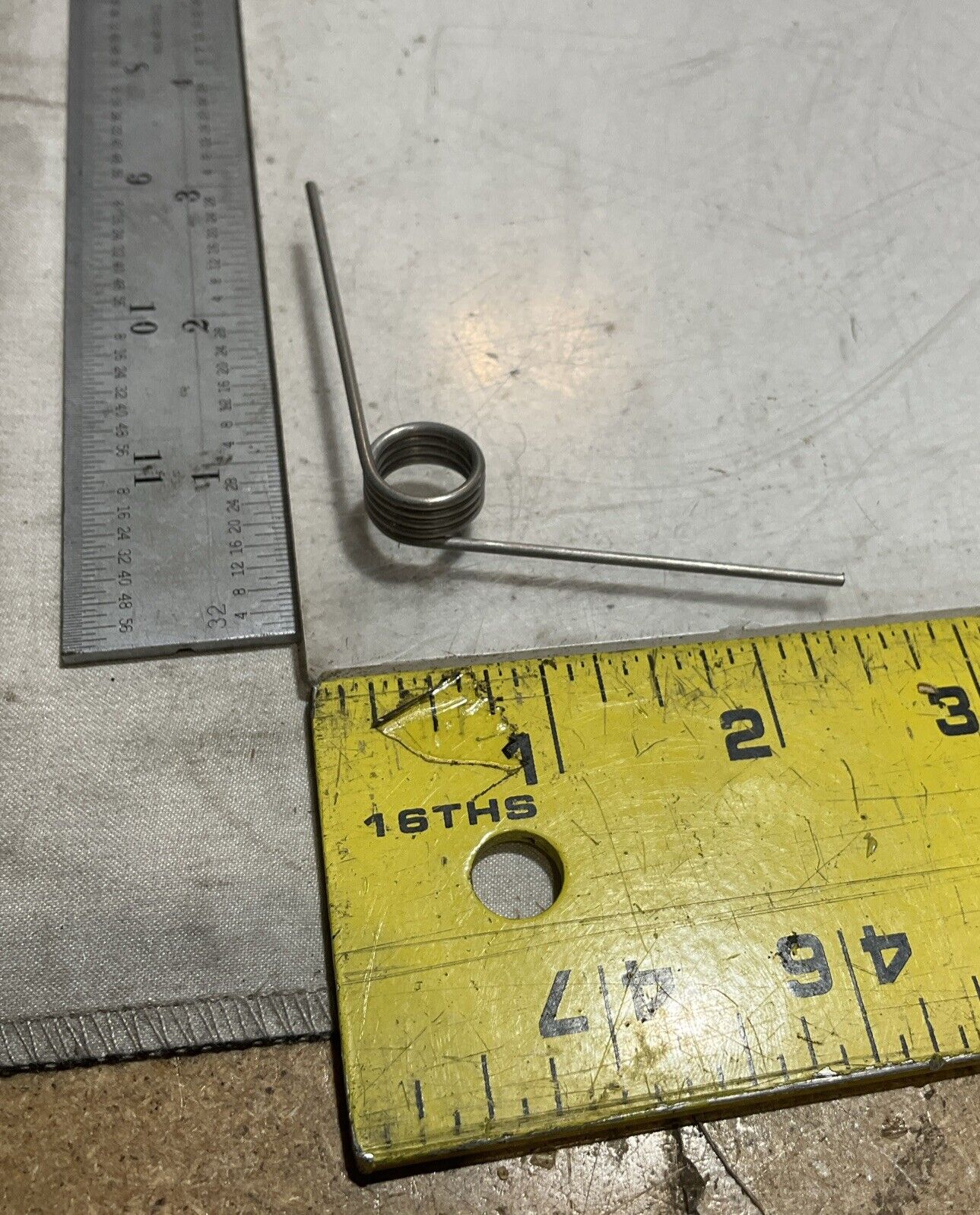 INDUSTRIAL SPRING CORPORATION  LTL06301S  TORSION SPRING LOT OF 2 U3S