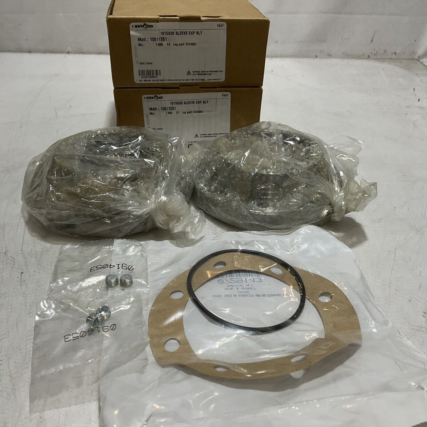 REXNORD 1015G20 COUPLING RSB WALDRO  SLEEVE EXP  BLT  KIT  373