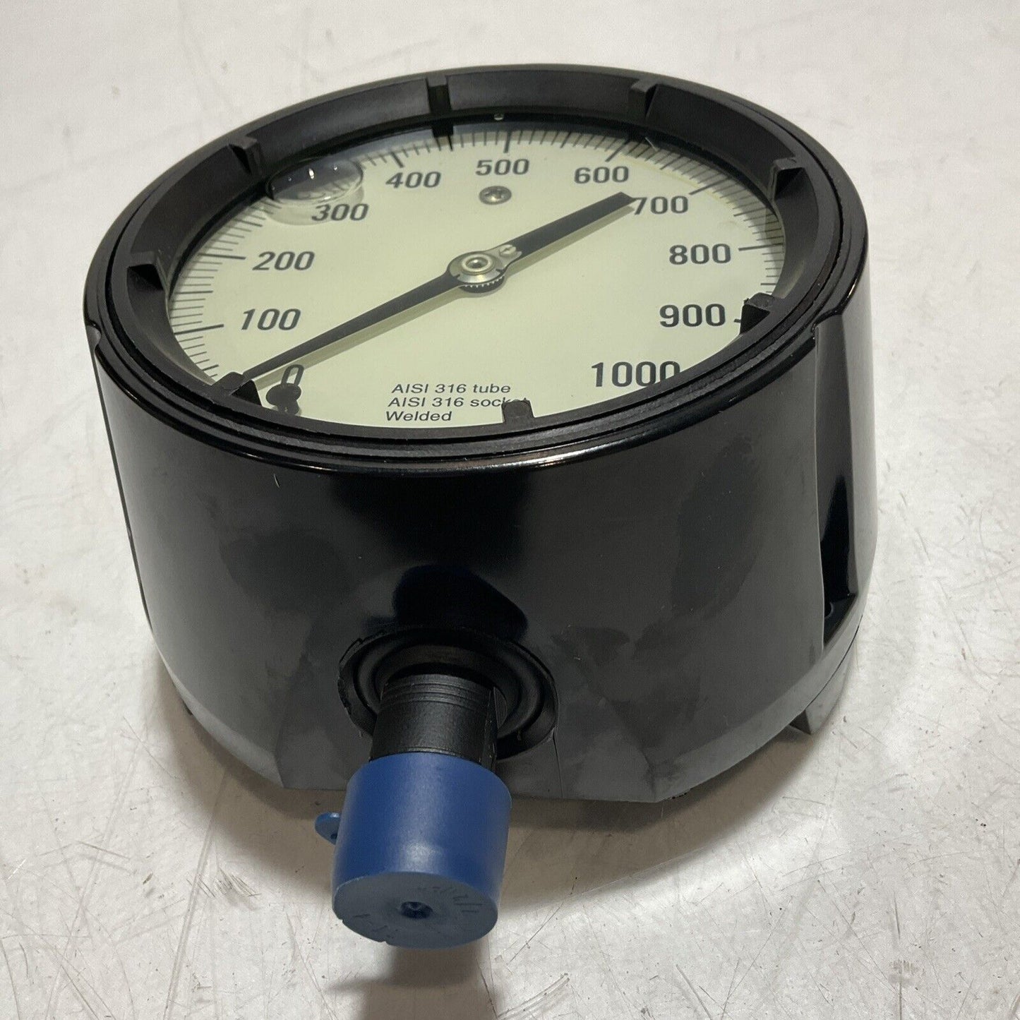 ASHCROFT 45-1279-SSL-04L-1000 DURAGAUGE PRESSURE GAUGE AISI316 SOCKET WELDED U3S